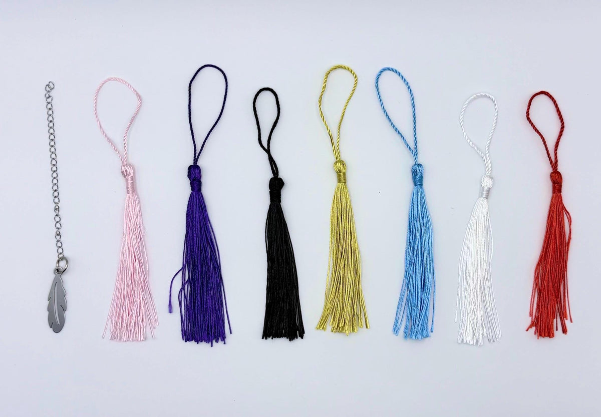 Tassel colours to customise Hot Girls Read Metal Engraved Bookmark