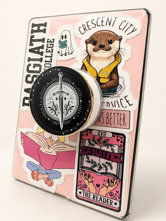 Fantasy Sword Metal E-Reader Grip
