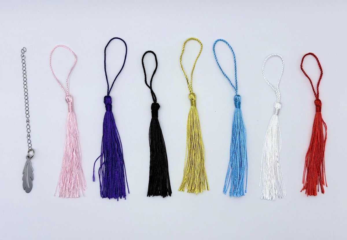Tassel colour options to customise Happy Mothers Day Metal Bookmark