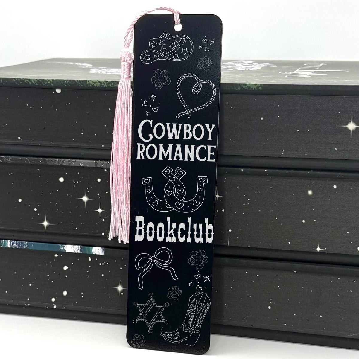 Cowboy Romance Bookclub Metal Bookmark