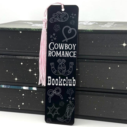 Cowboy Romance Bookclub Metal Bookmark