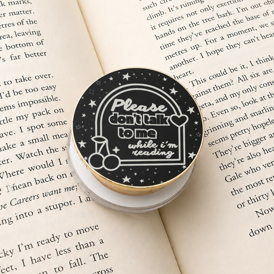 Don’t Talk To Me While I’m Reading Metal E-Reader Grip