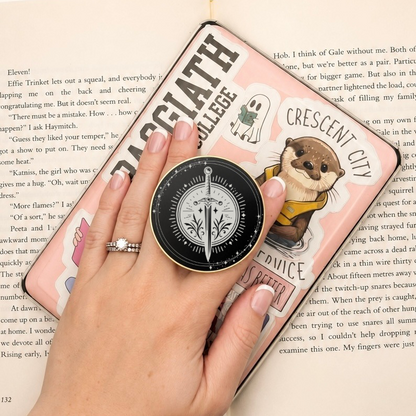 Fantasy Sword Metal E-Reader Grip