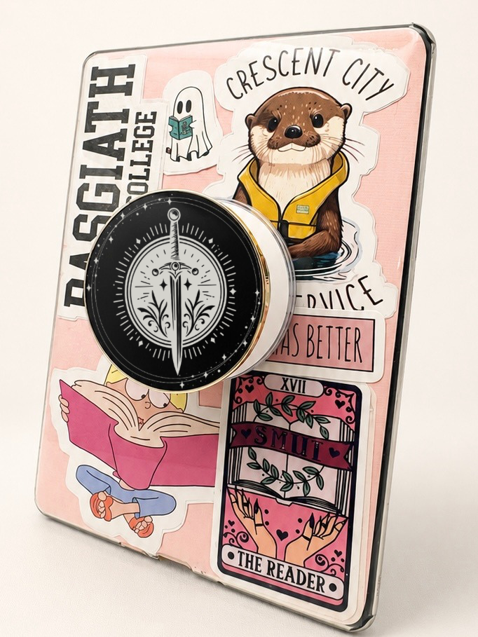Fantasy Sword Metal E-Reader Grip