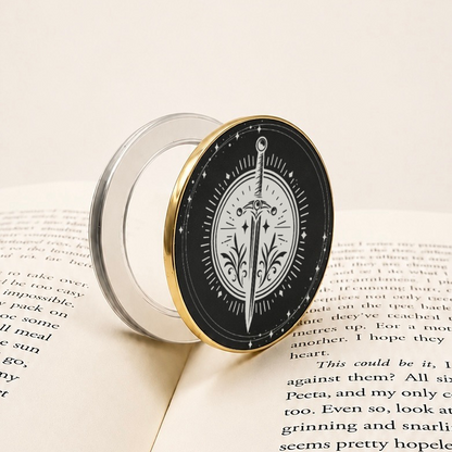 Fantasy Sword Metal E-Reader Grip